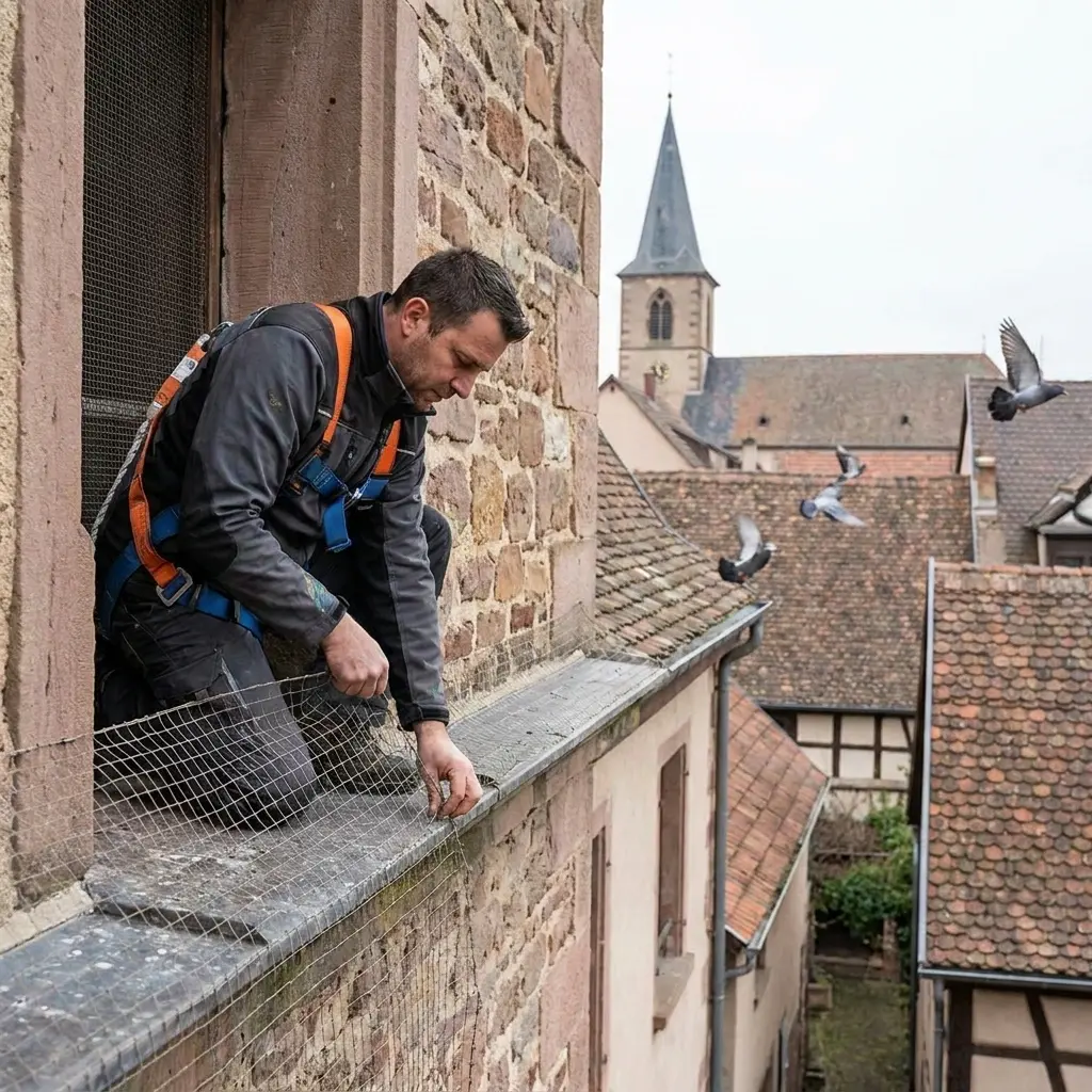 Comment limiter l'installation des pigeons chez vous ?