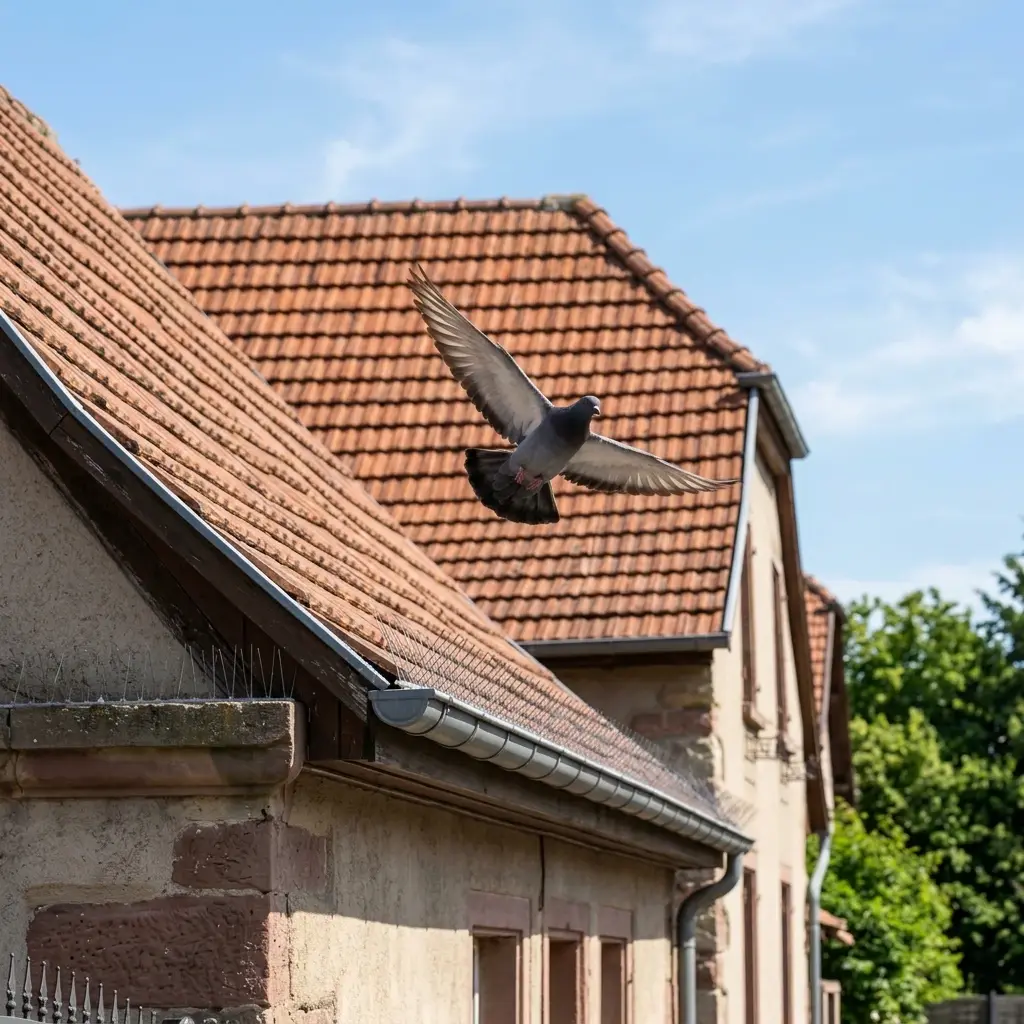 Une stratégie technique pourchasser les pigeons durablement