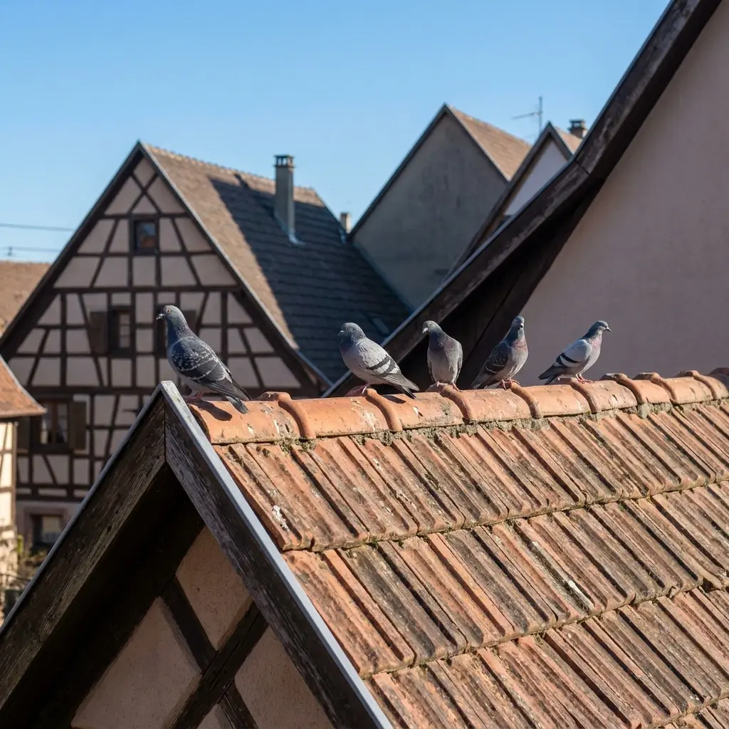 Comment limiter l'installation des pigeons chez vous à Bischoffsheim