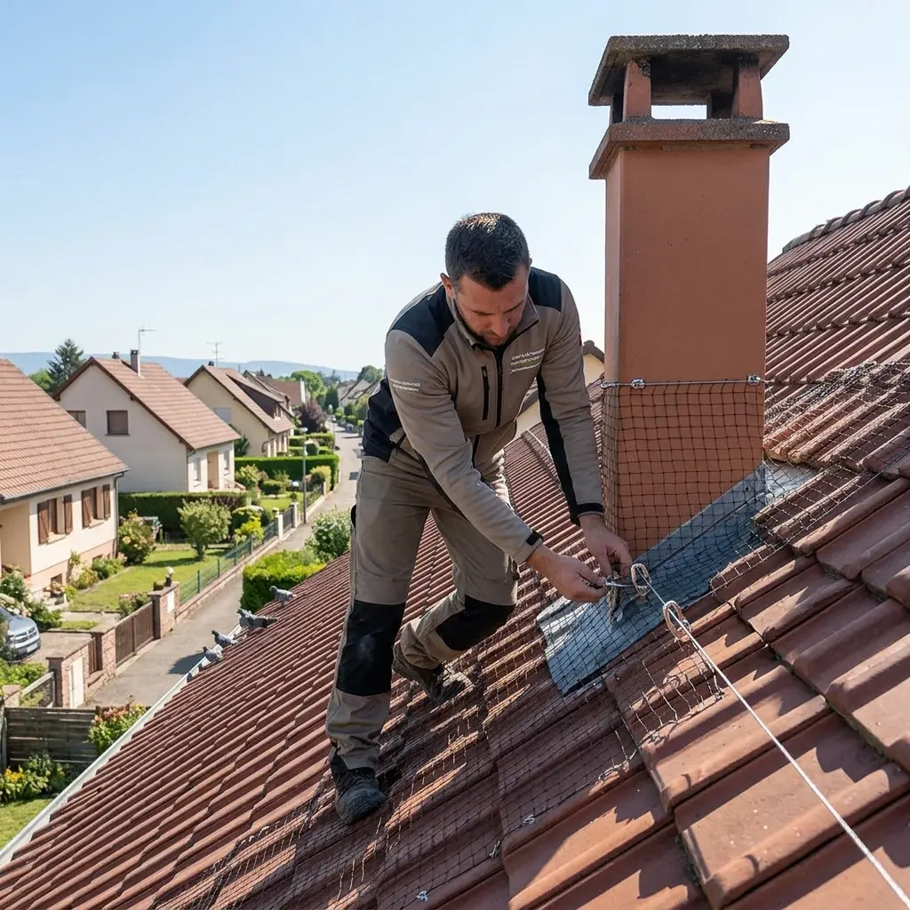 Une stratégie technique contre l'invasion des pigeons