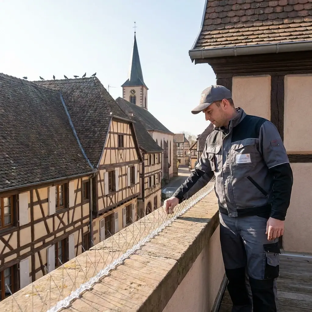 Comment se déroule le dépigeonnage à Richwiller ?