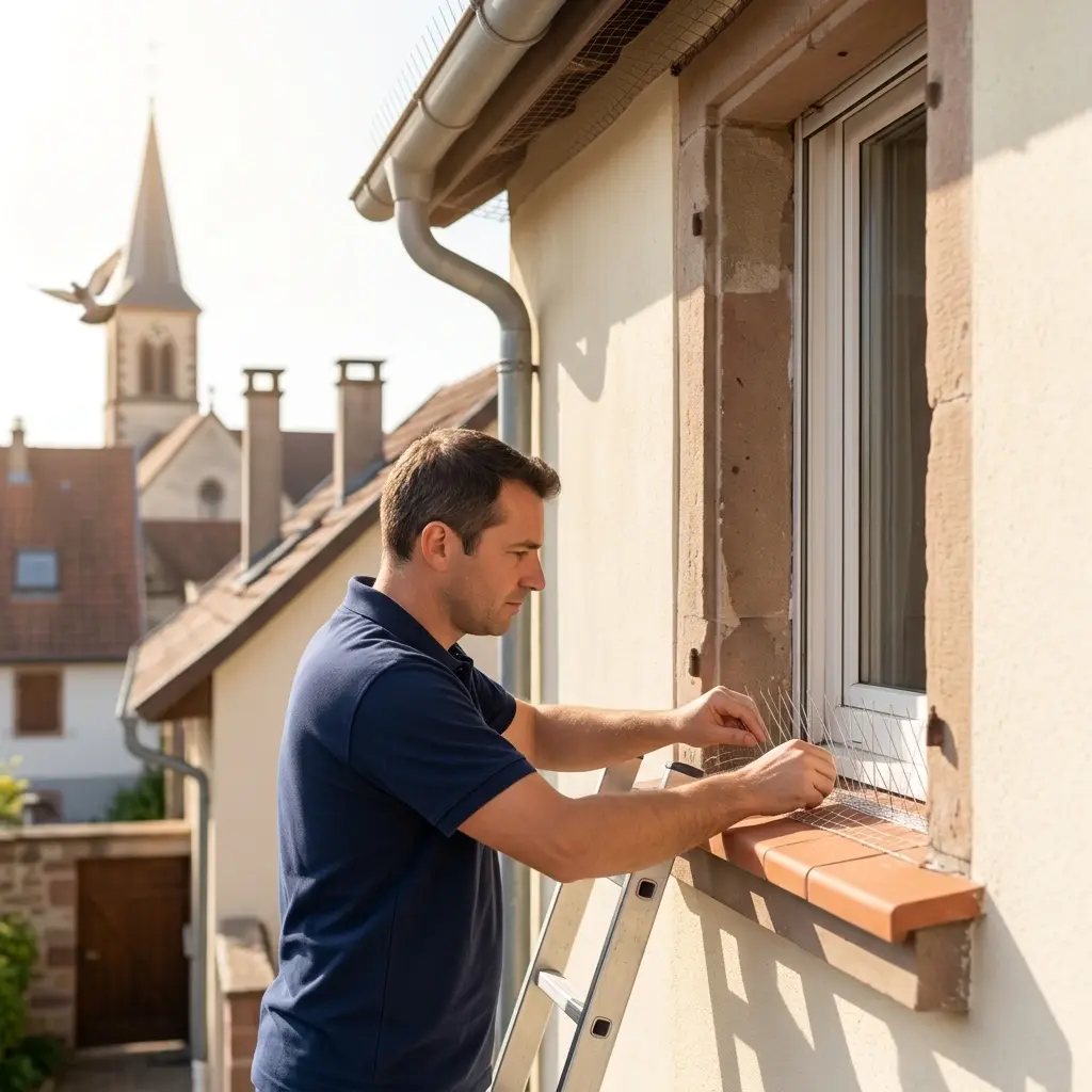 Comment limiter l'installation des pigeons chez vous ?