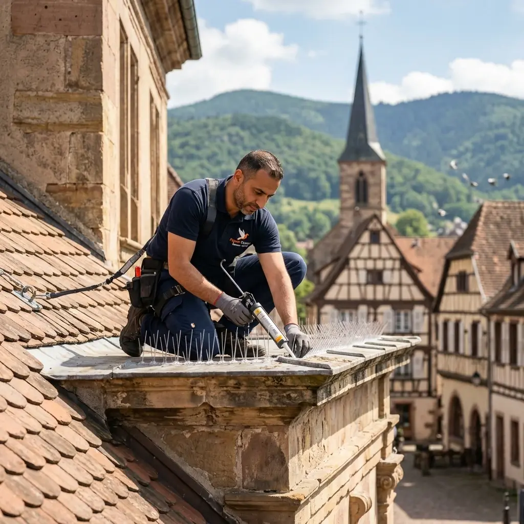 Notre méthode de dépigeonnage à Munster