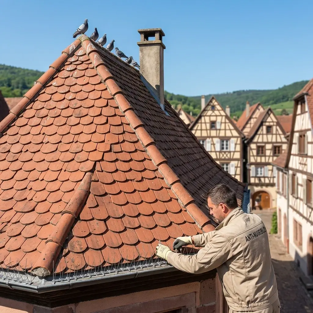 Comment limiter l'installation des pigeons chez vous