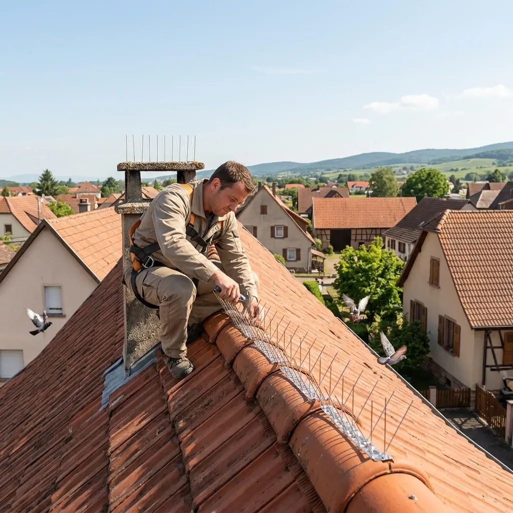 Comment limiter l'installation des pigeons sur vos propriétés ?