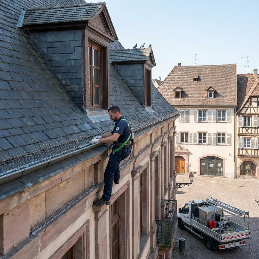 Comment limiter l'installation des pigeons chez vous