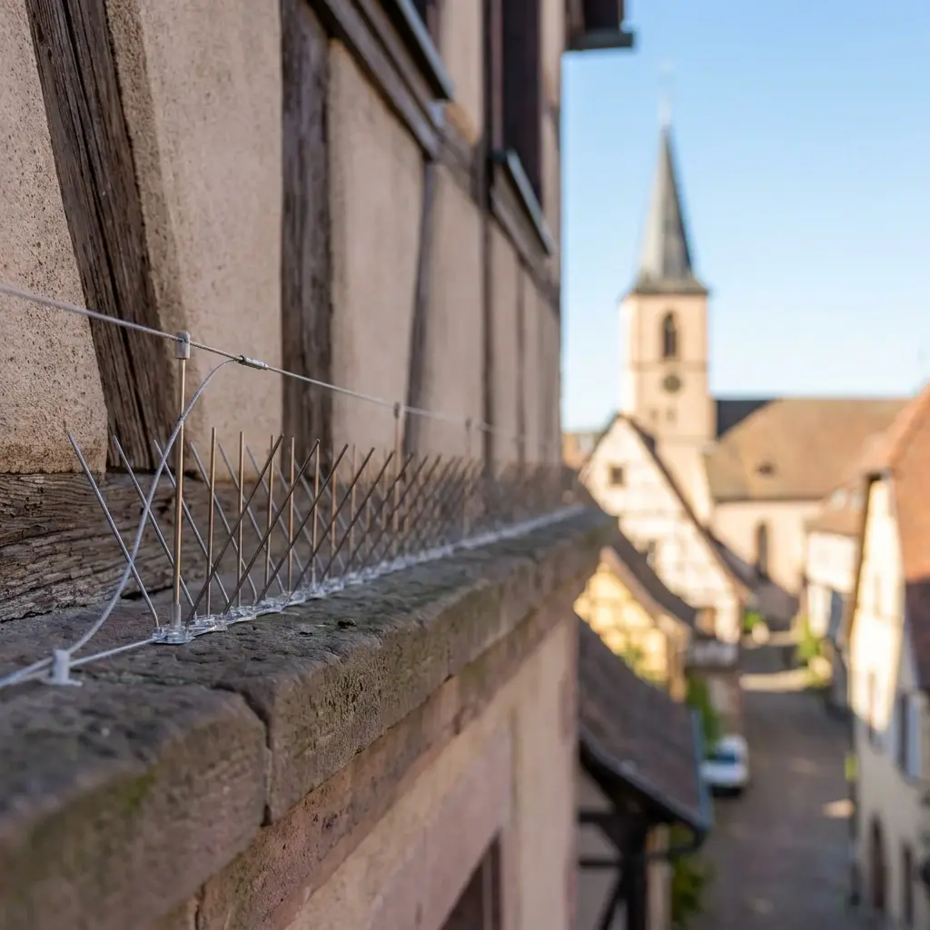 Un protocole technique pour chasser les pigeons