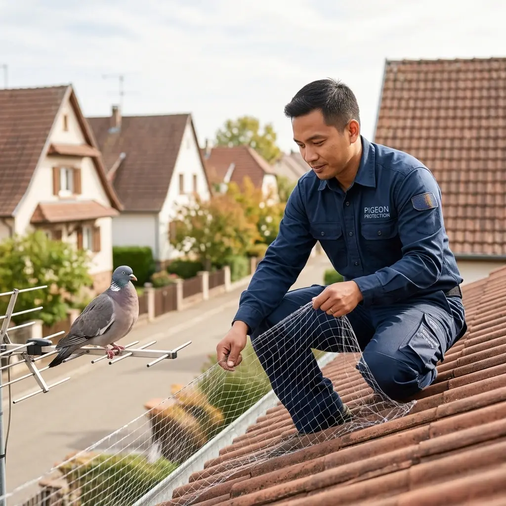 Les bons gestes pour limiter l'installation des oiseaux