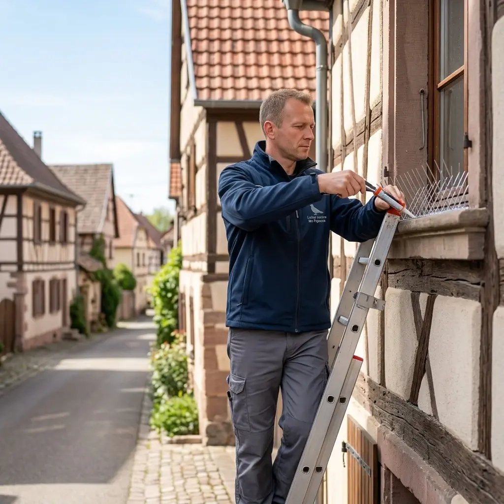 Pourquoi nous choisir pour votre dépigeonnage à Andolsheim