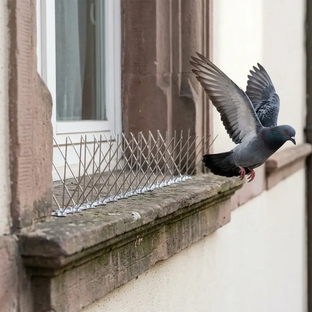 Les bons réflexes pour limiter l'installation des oiseaux