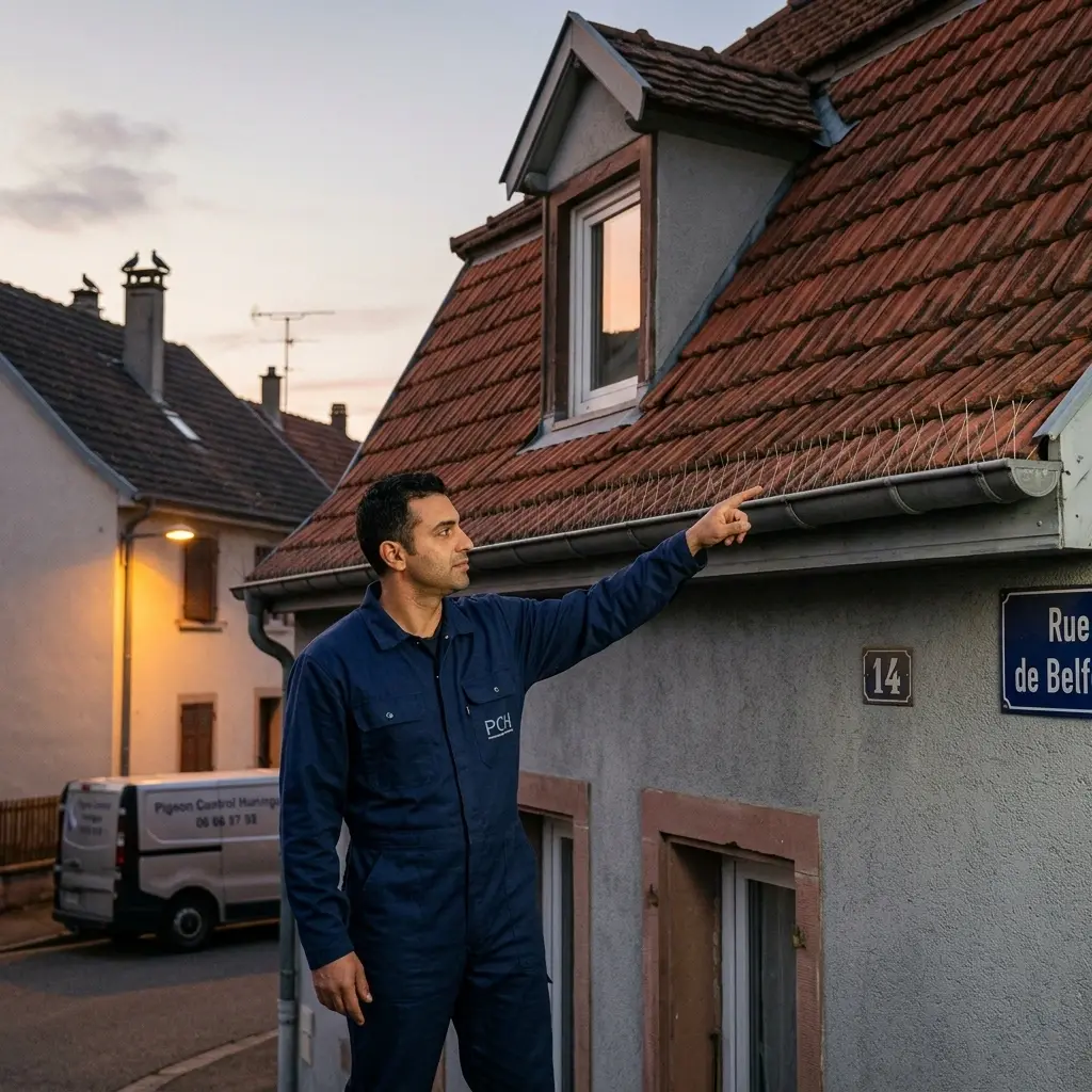 Besoin d'un dépigeonnage rapide à Huningue ?