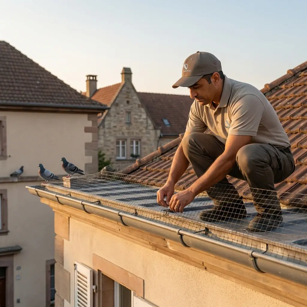 Un traitement professionnel contre les pigeons