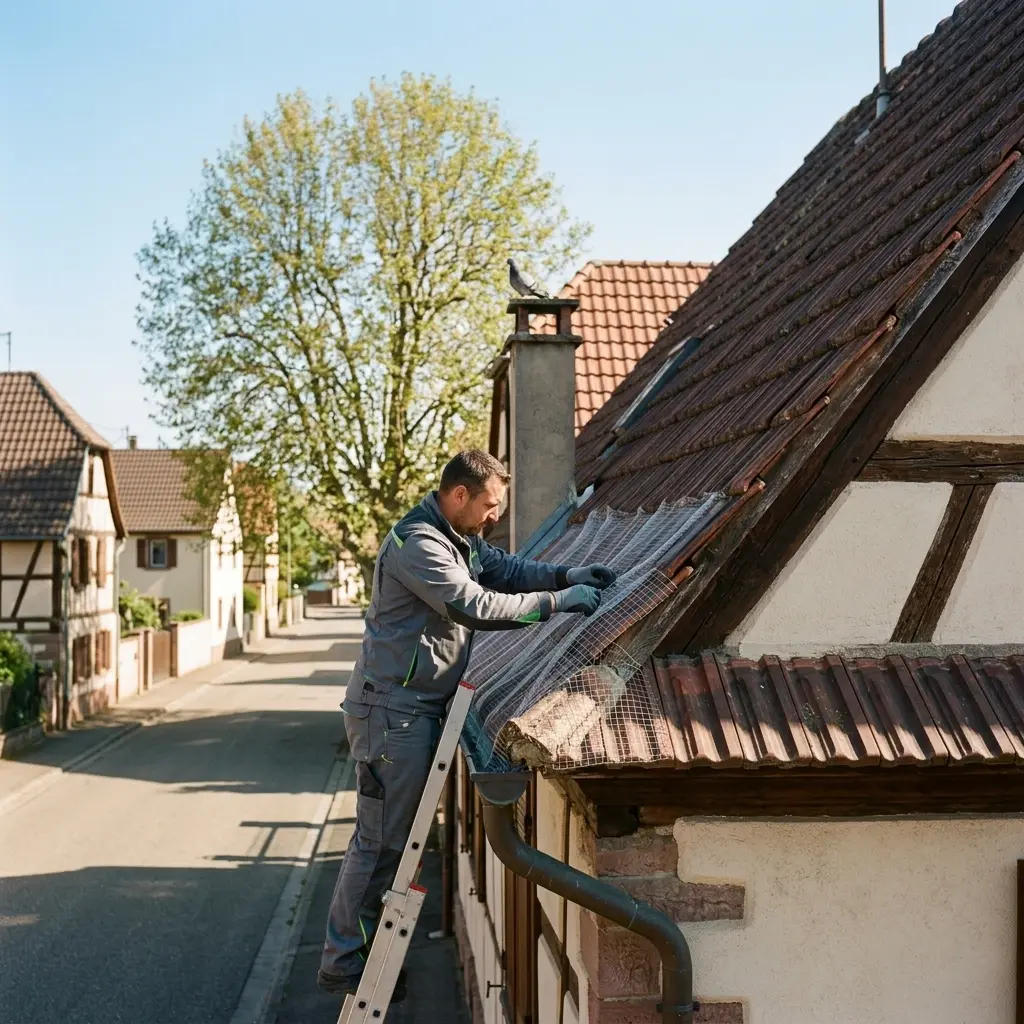 Prévenir l'installation des pigeons sur vos propriétés