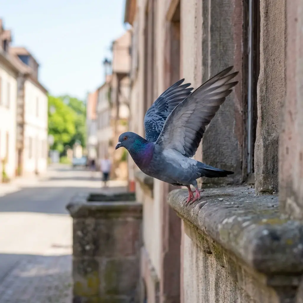 Un traitement professionnel contre les pigeons