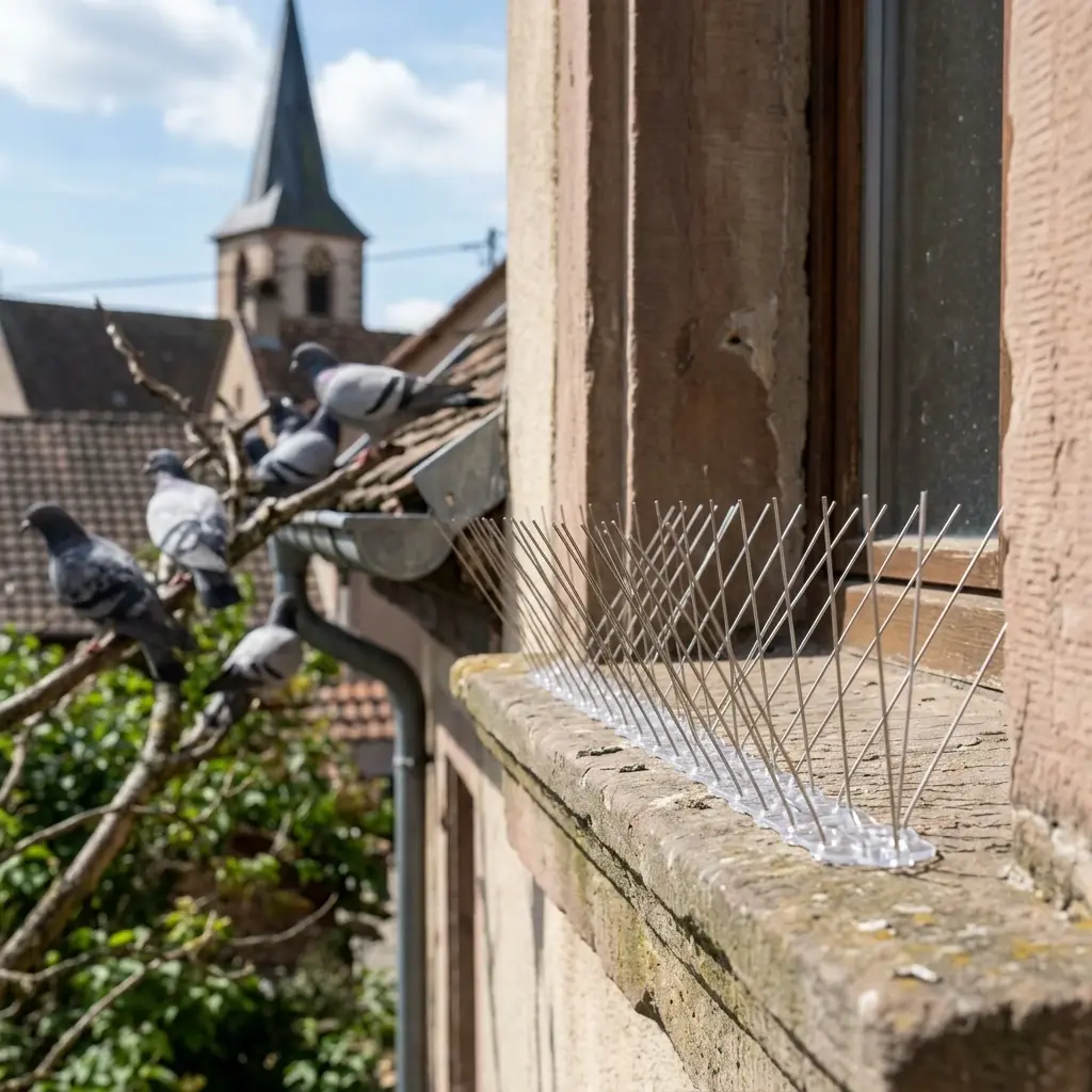 Notre approche technique pour éloigner les pigeons