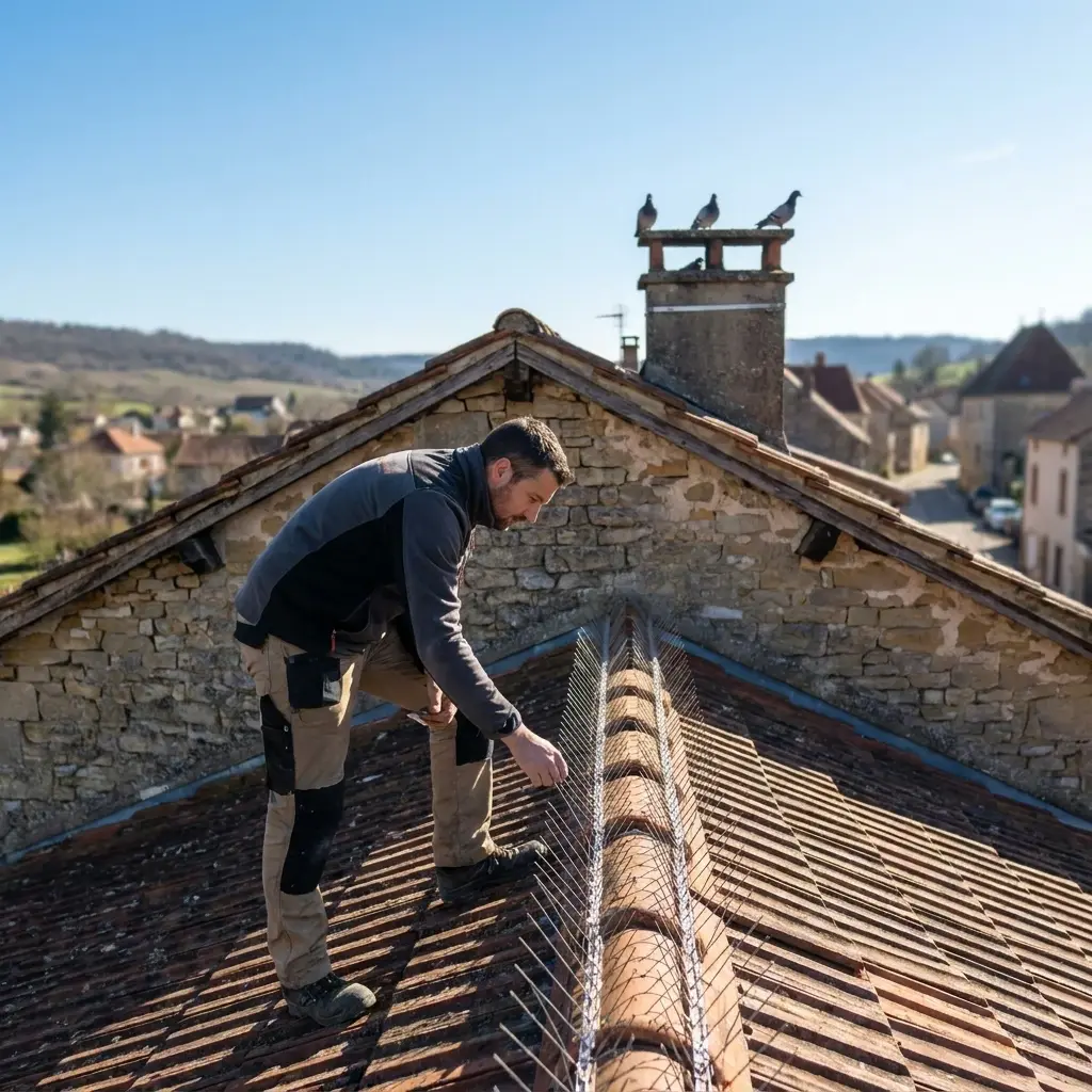 Comment prévenir l'installation des pigeons à Hochstatt ?