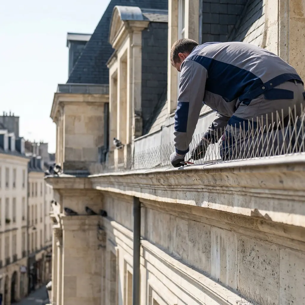 Notre stratégie de dépigeonnage efficace et respectueuse