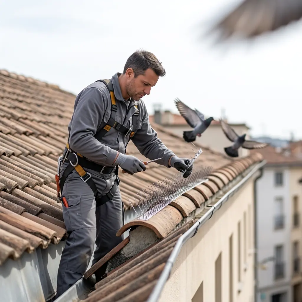 Adopter les bons gestes pour limiter l'installation des pigeons