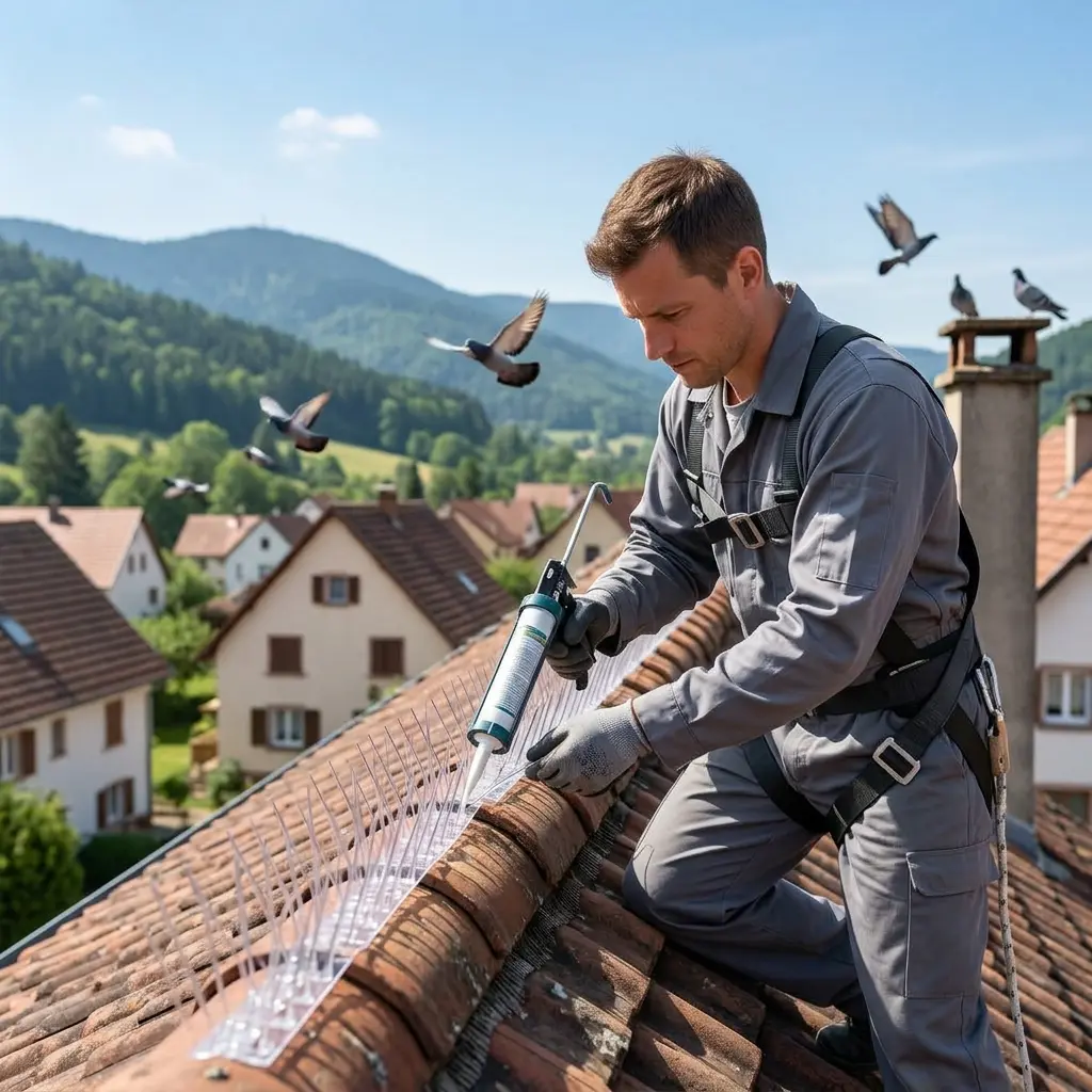 Comment prévenir le retour des pigeons à Labaroche ?