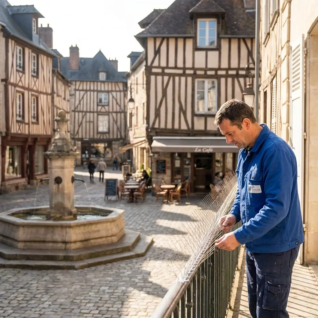Un traitement professionnel contre les nuisibles ailés