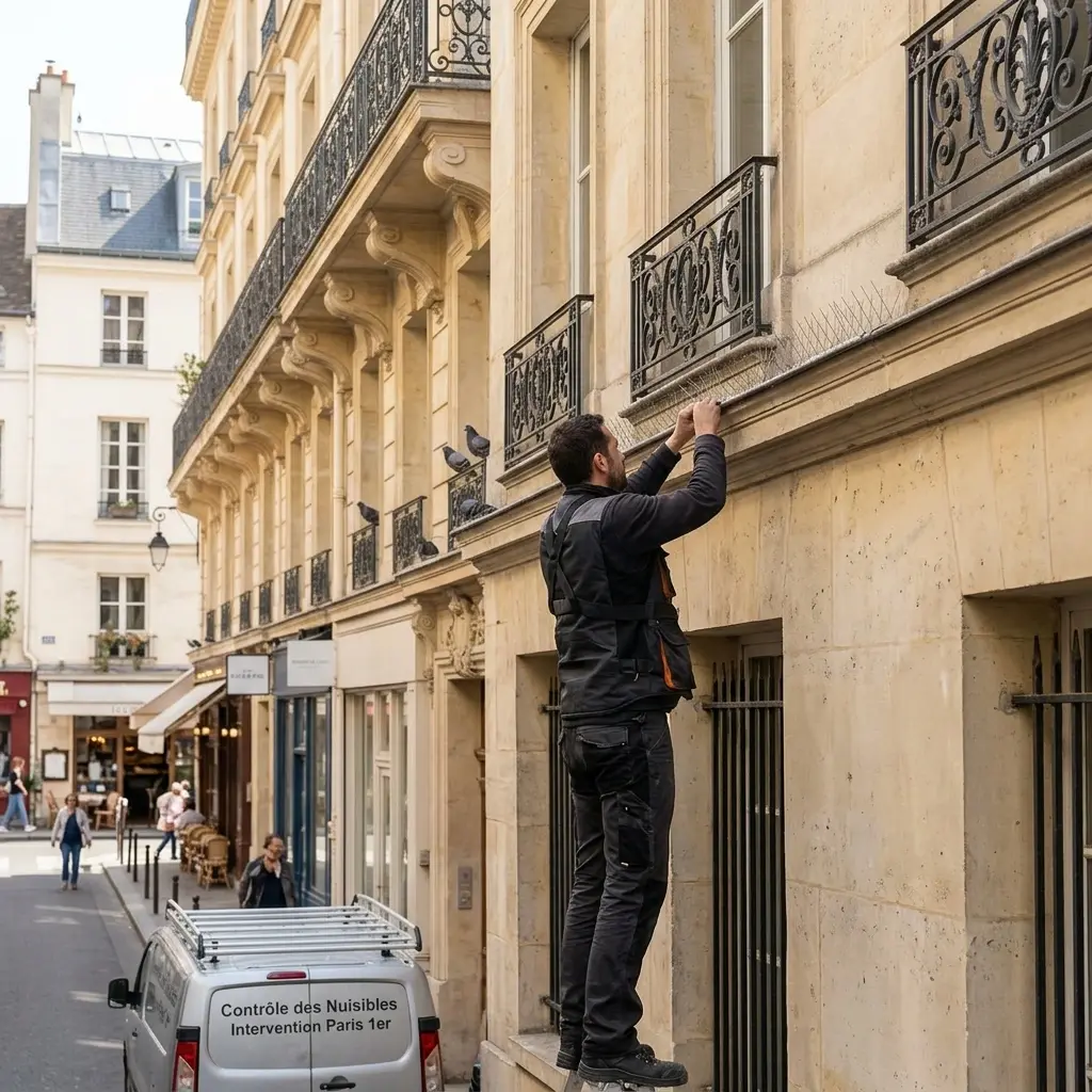 Dépigeonnage Paris 1 (75001)