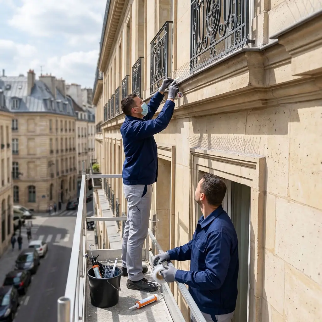 Comment limiter l'installation des pigeons chez vous