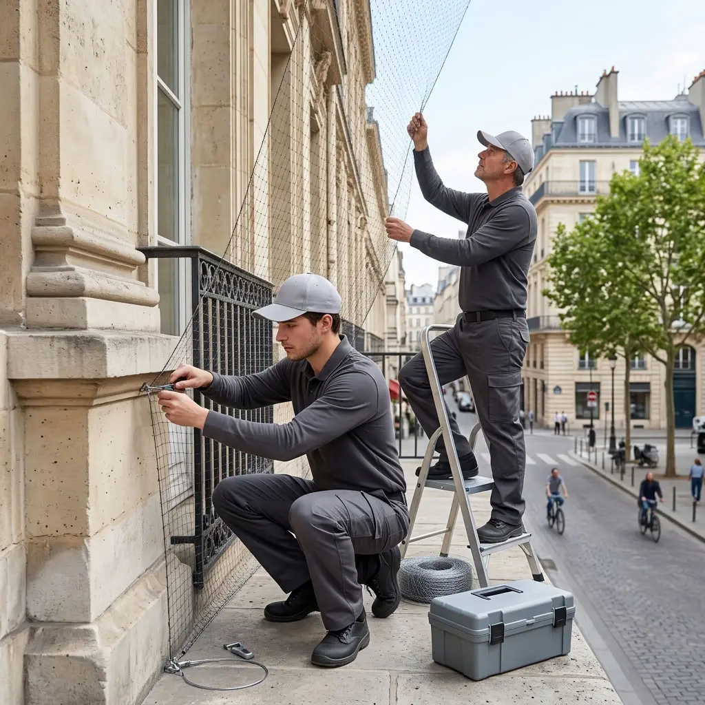 Votre habitat mérite une protection sans risque de pigeons