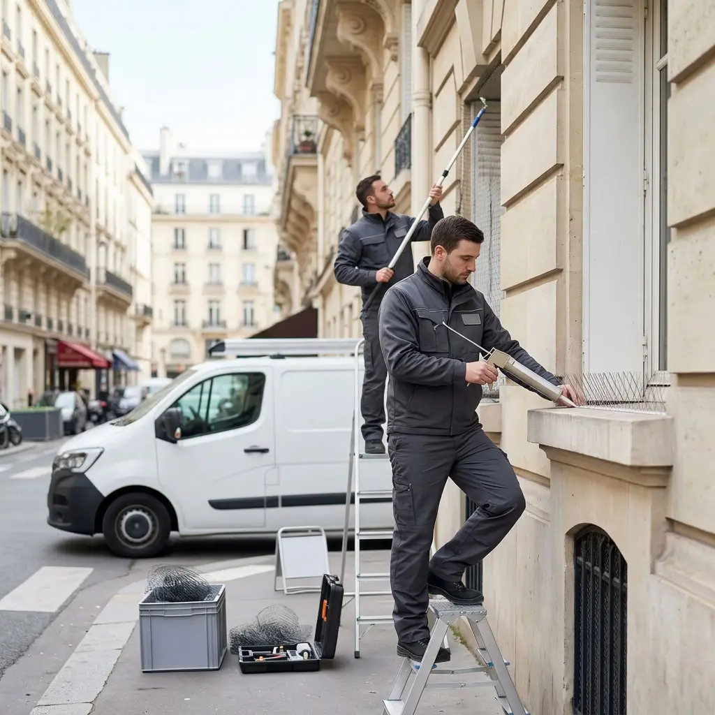 Une stratégie de lutte contre les pigeons sur mesure