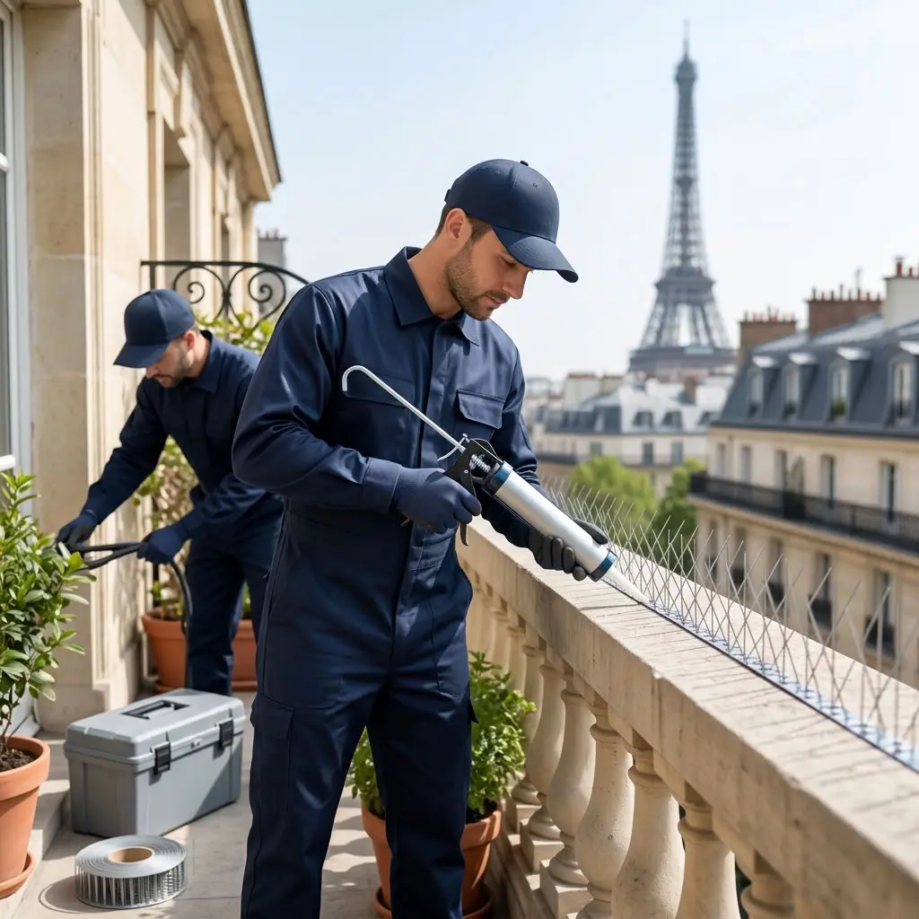 Comment se déroule l'intervention à Paris 7e ?