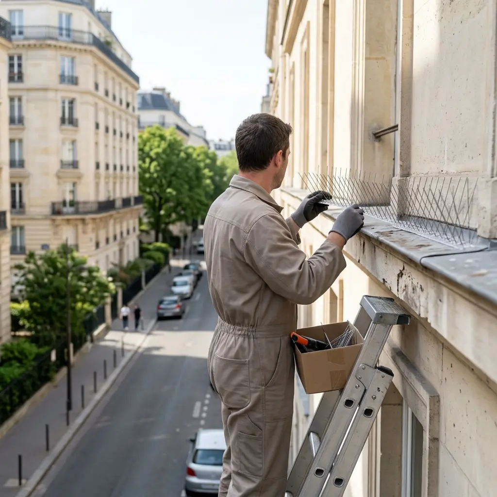 Prévenir la réinstallation des oiseaux