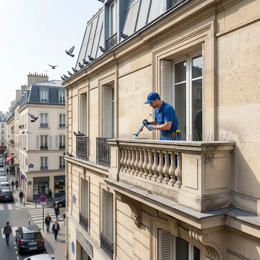 Une approche technique pour chasser les pigeons