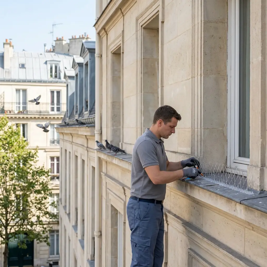 Les bons gestes pour éviter le retour des pigeons