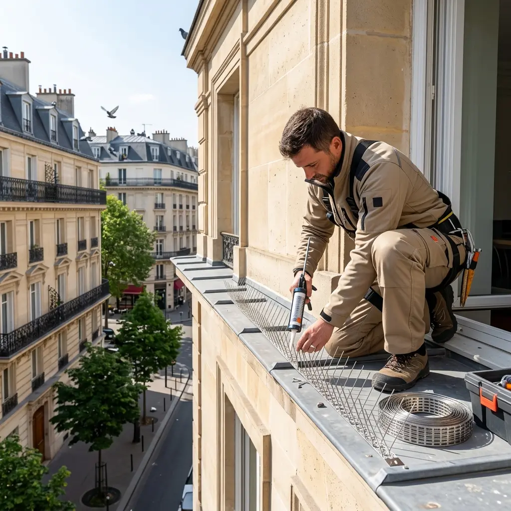 Comment limiter l'installation des pigeons à Paris 19e ?