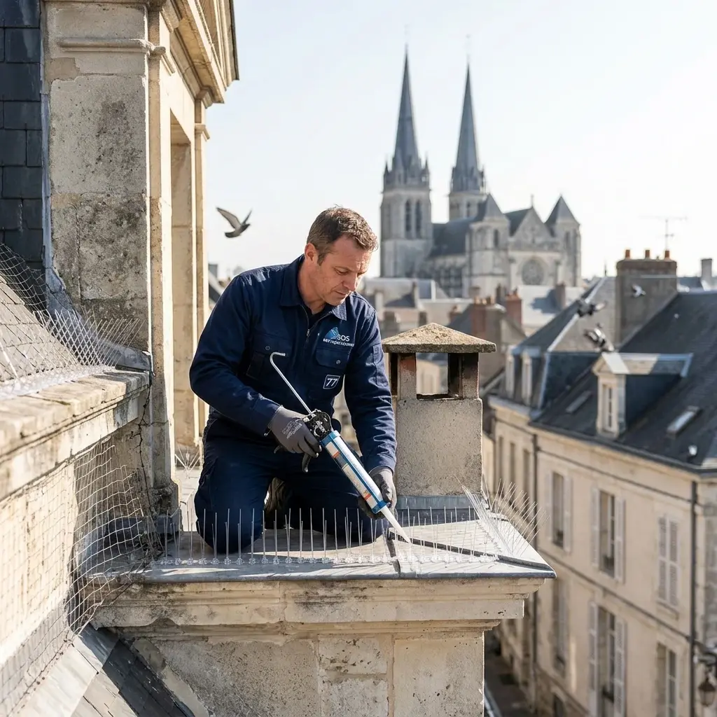 Une approche technique pour éloigner les pigeons durablement