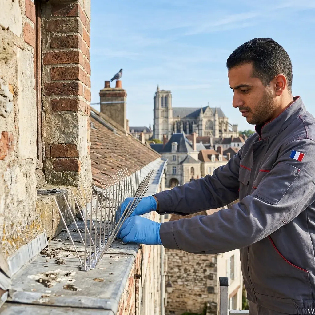 Prévenir l'installation des pigeons chez vous