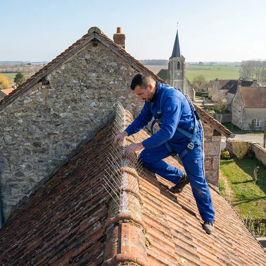 Une stratégie d'intervention complète contre les pigeons