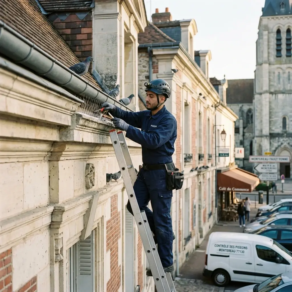 Comment se déroule l'intervention à Montereau-Fault-Yonne ?