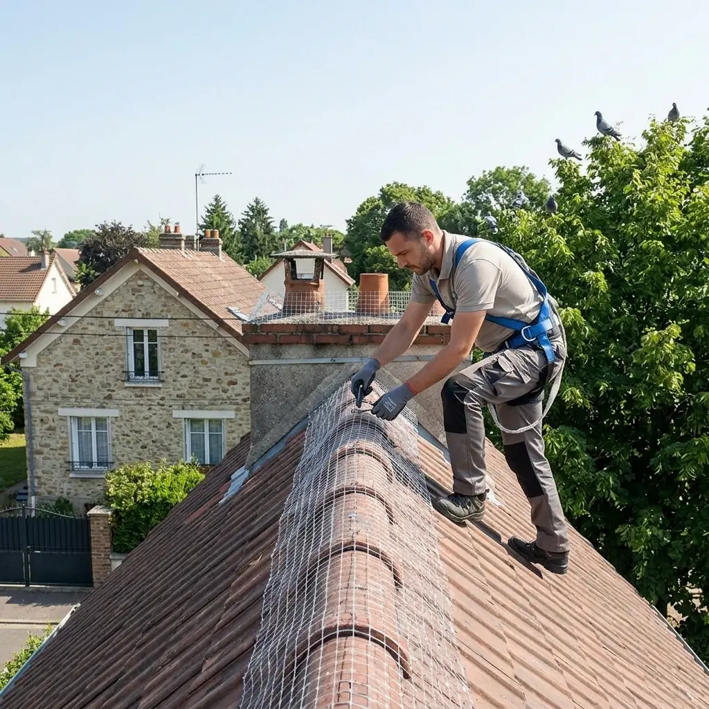 Comment limiter l'installation des pigeons chez vous