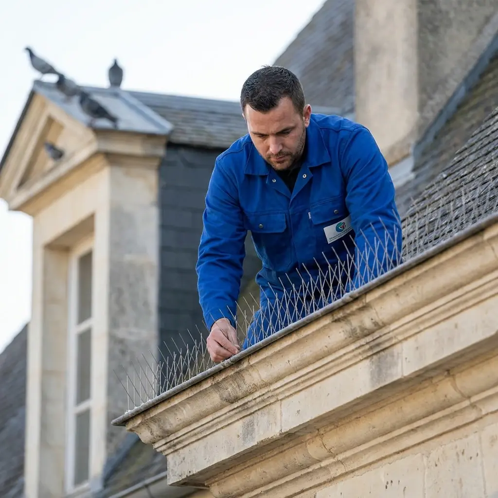 Notre stratégie de lutte contre les pigeons