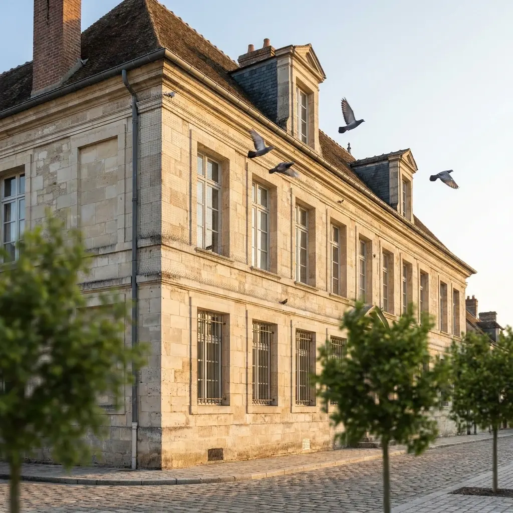 Un traitement technique et ciblé contre les pigeons