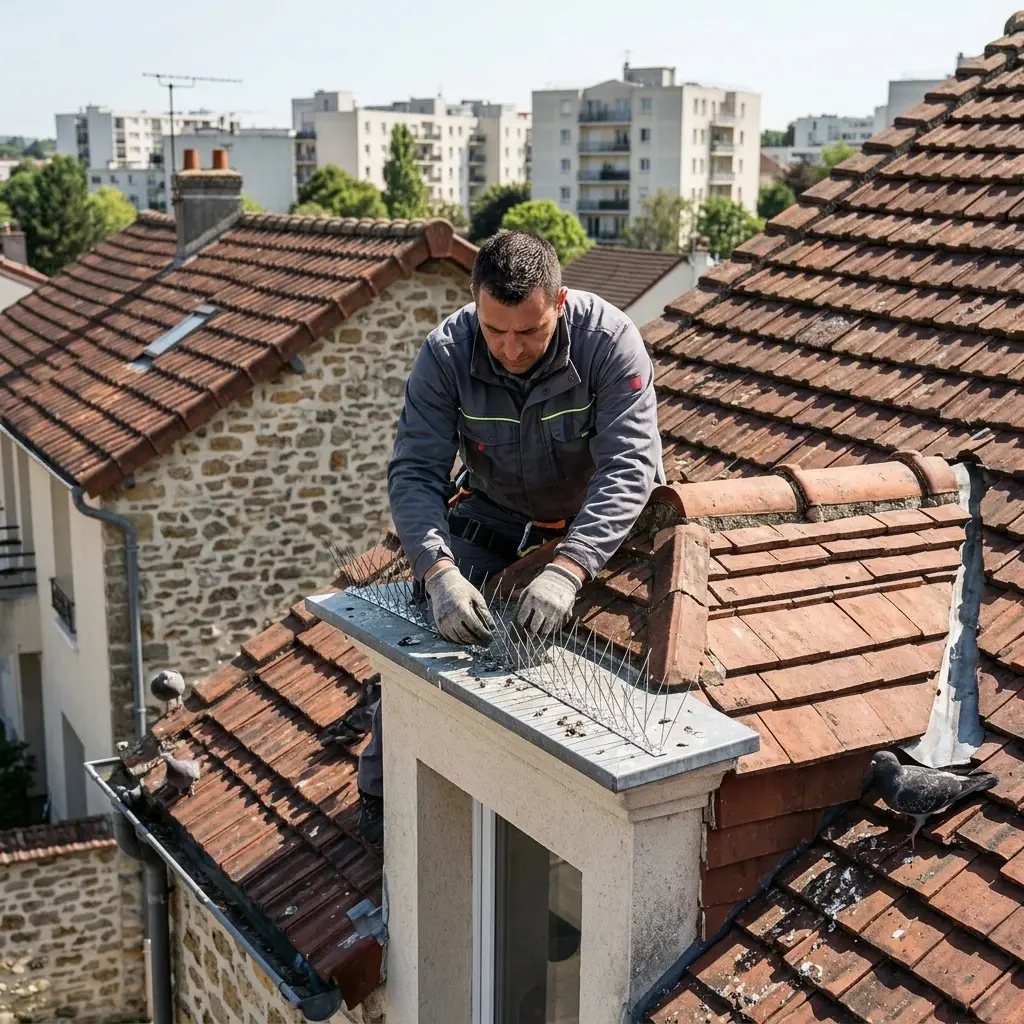 Prévenir et limiter l'installation des oiseaux chez vous