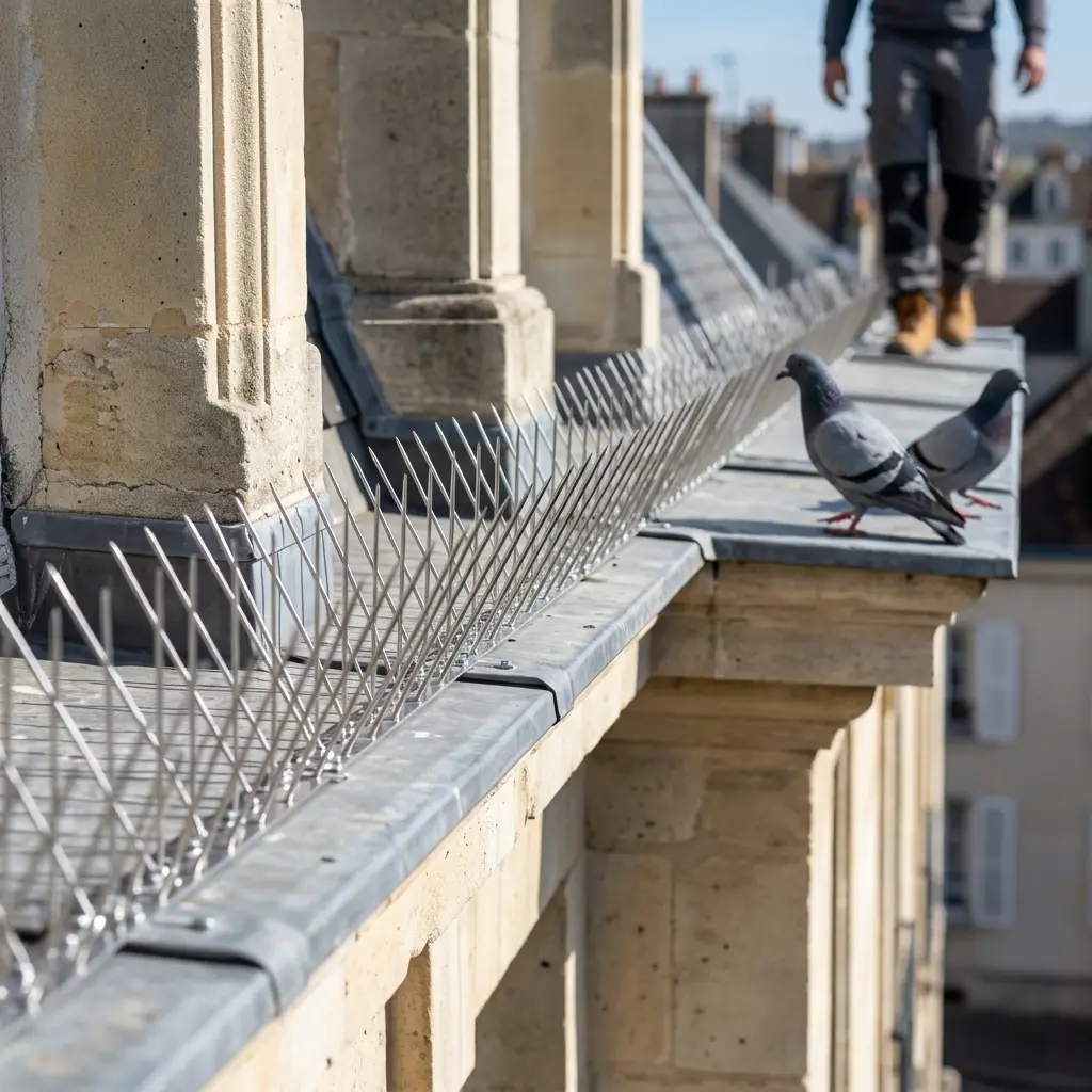 Un traitement technique et efficace contre les pigeons