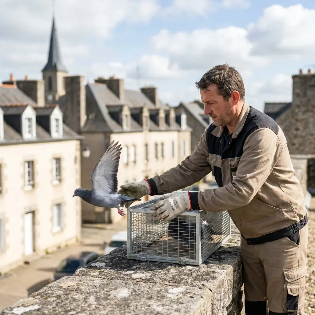 Comment se déroule le dépigeonnage à Cesson ?
