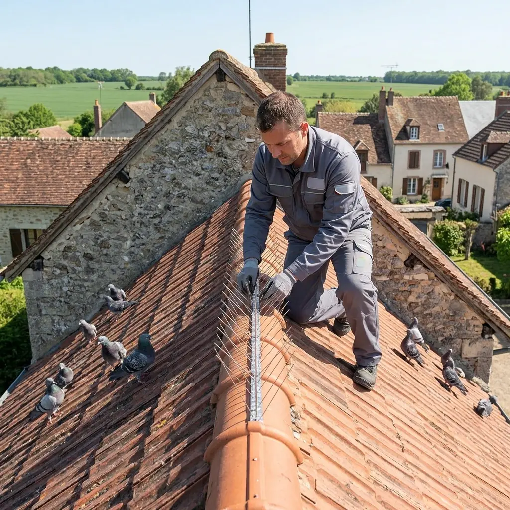 Prévenir l'installation des pigeons sur vos propriétés