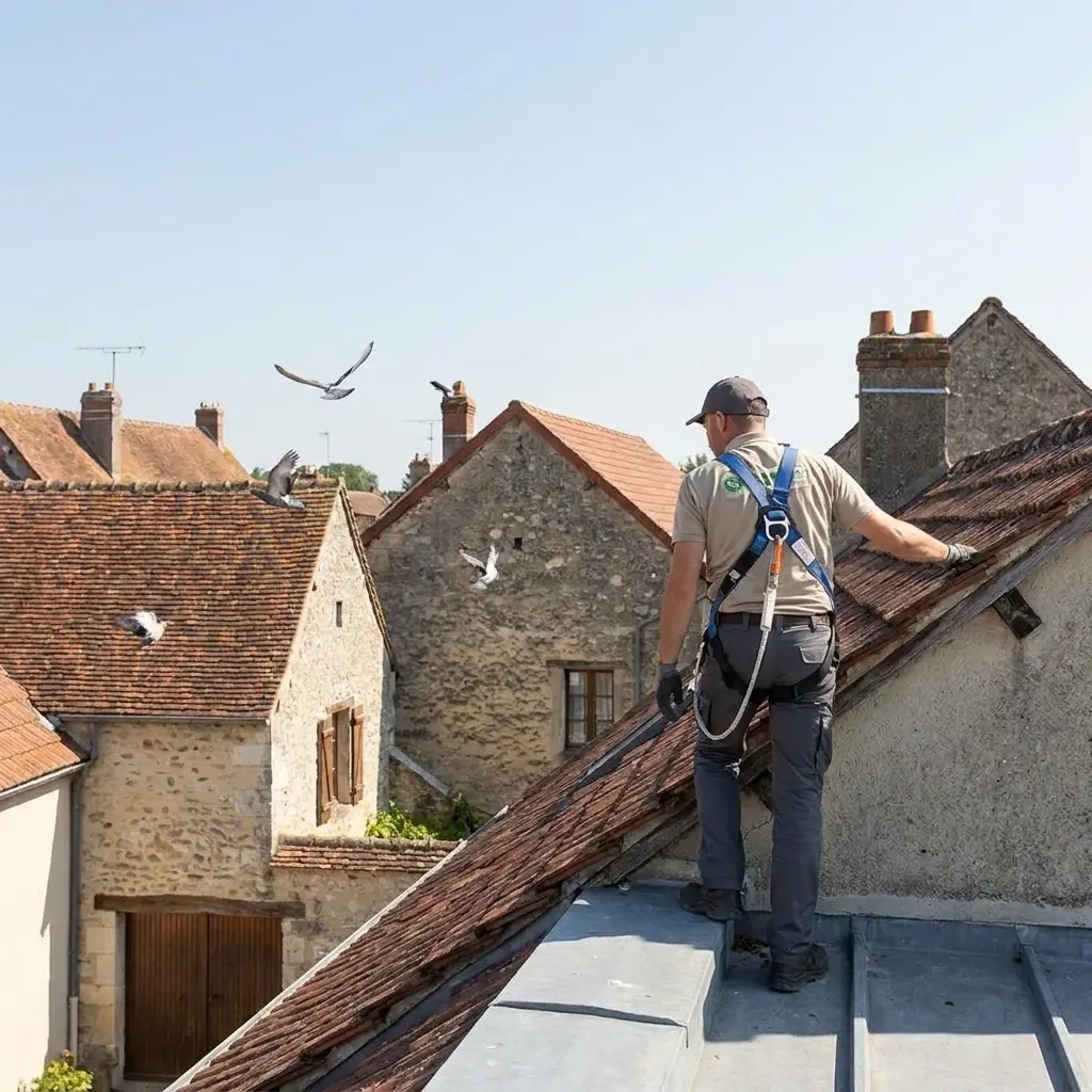 Adopter les bons gestes pour éviter le retour des pigeons