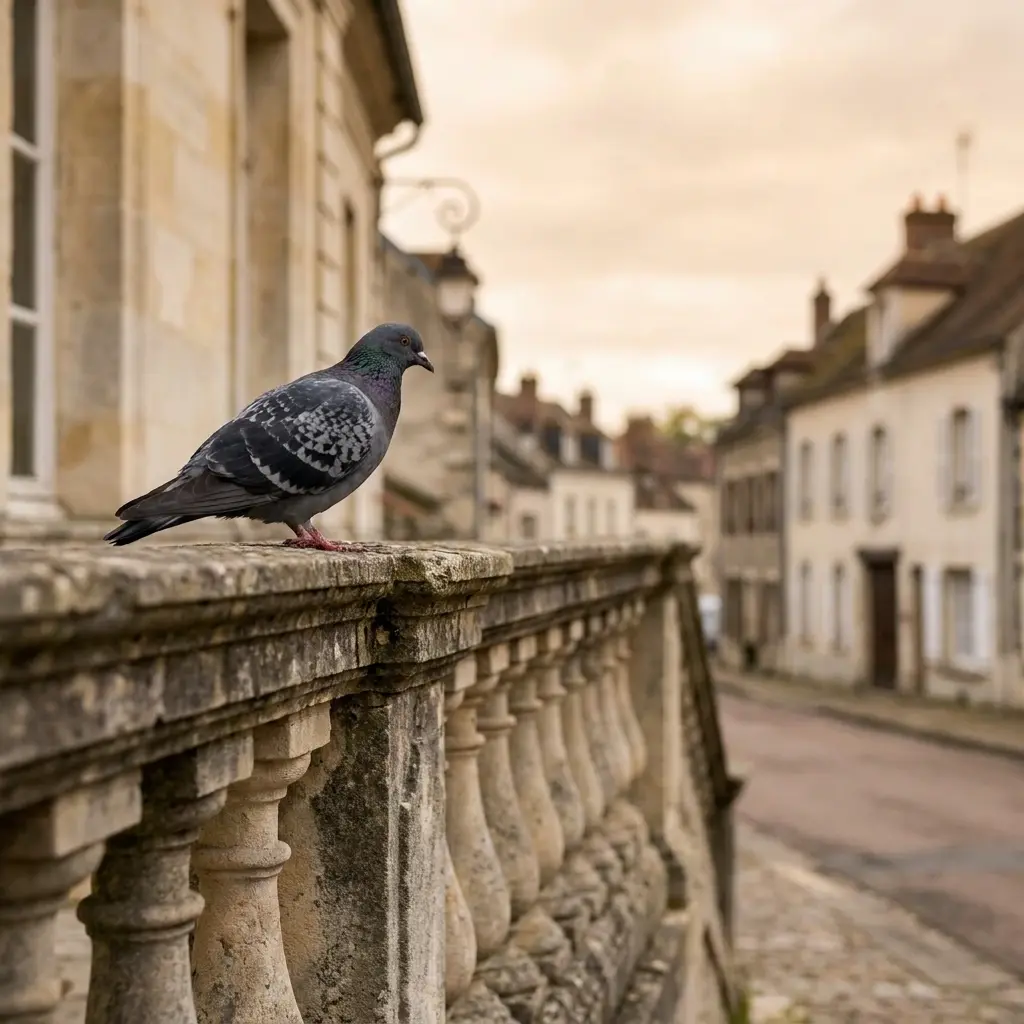 Un protocole technique pour chasser les pigeons