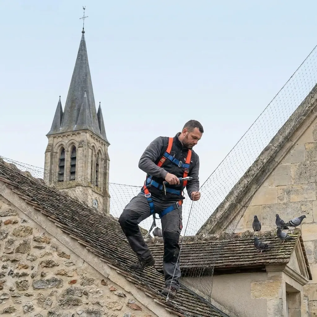 Gestes et prévention pour limiter l'installation des oiseaux