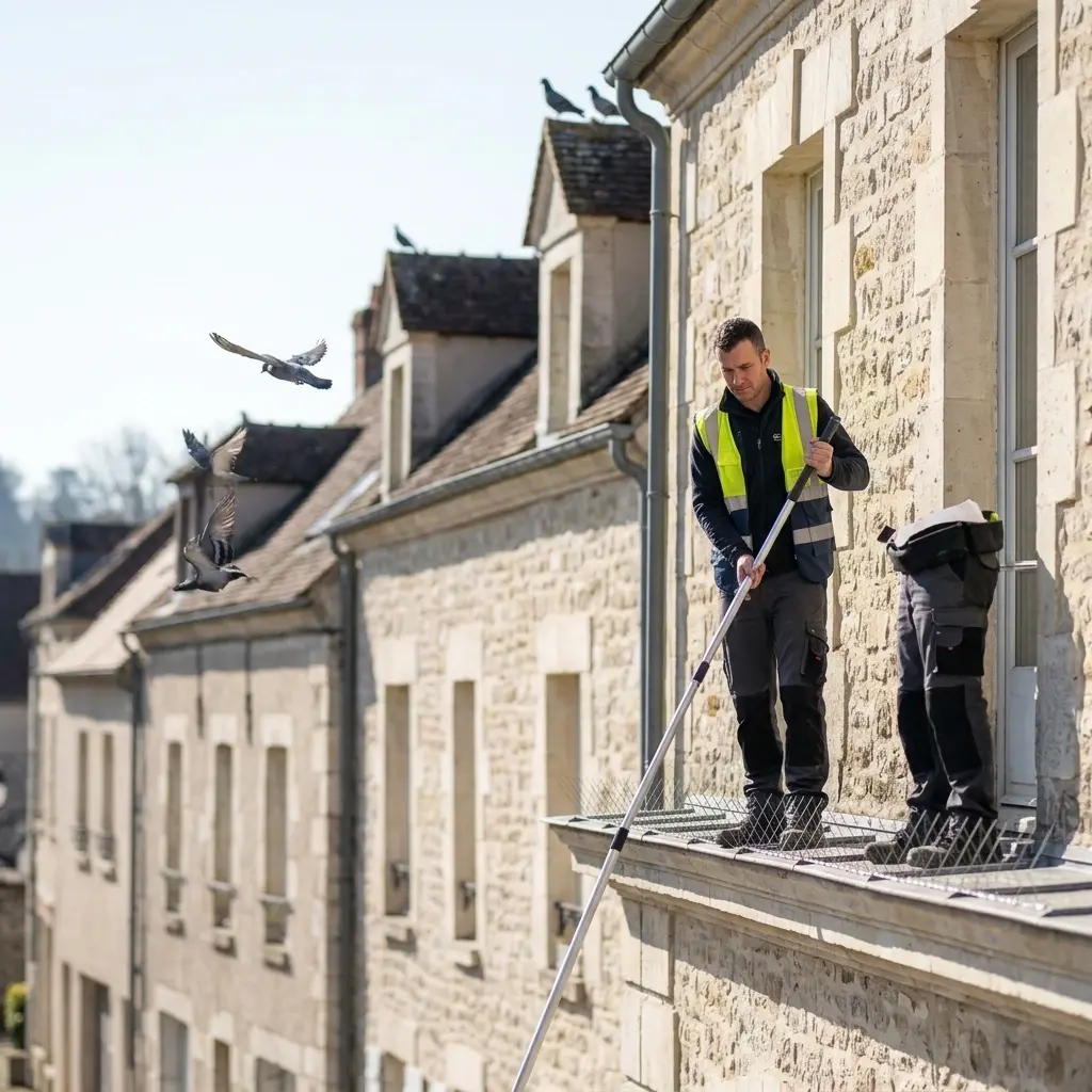 Comment limiter l'installation des pigeons chez vous