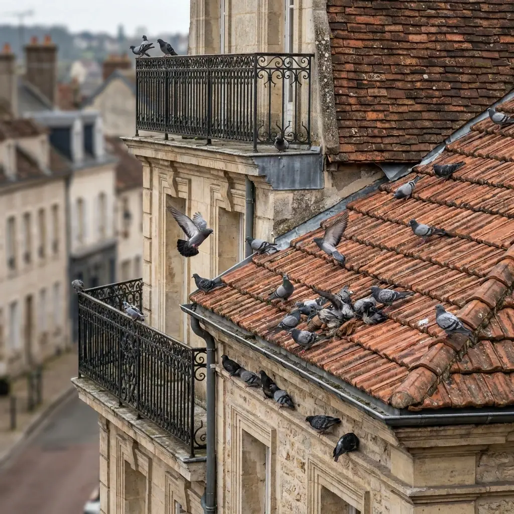Comment limiter l'installation des pigeons chez vous à Pommeuse