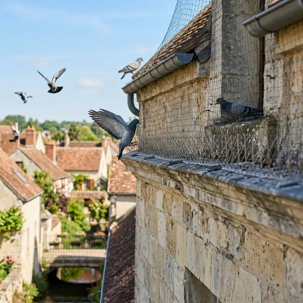 Comment prévenir le retour des pigeons chez vous